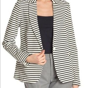 Philosophy Striped Stretch Blazer